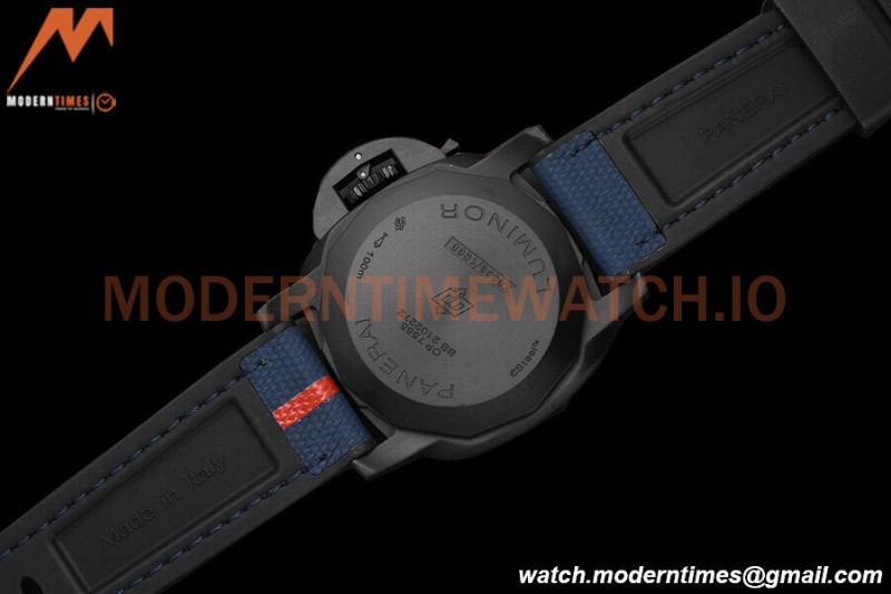 Panerai - PAM1408 Luminor Quaranta Luna Rossa 40mm DLC/RU Blue VSF P900