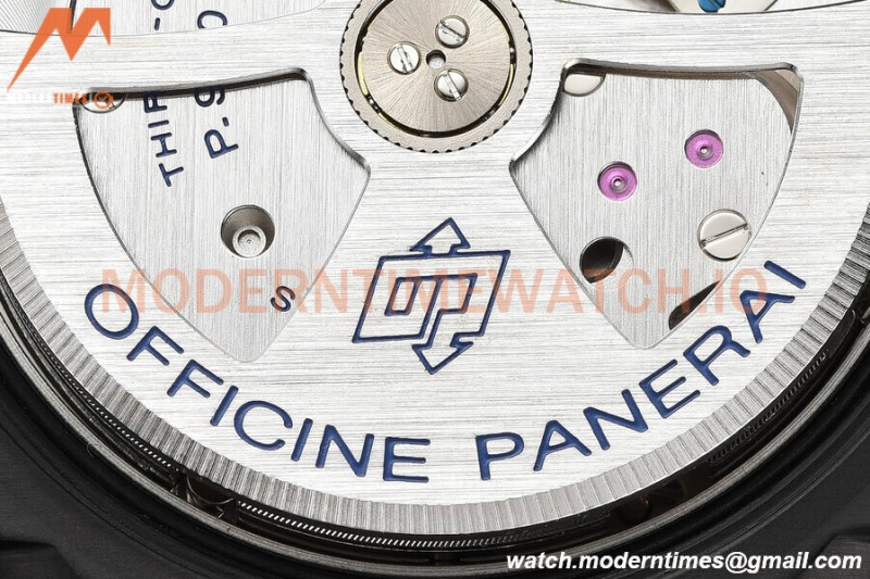 Panerai - PAM1408 Luminor Quaranta Luna Rossa 40mm DLC/RU Blue VSF P900