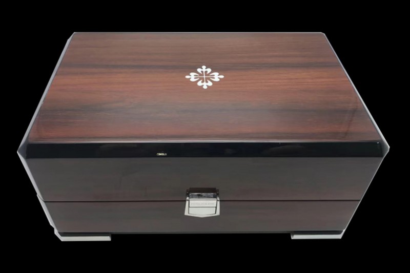 Patek Philippe - Large Wooden Box Set 1:1 Quality with Full Set of Booklets and Card