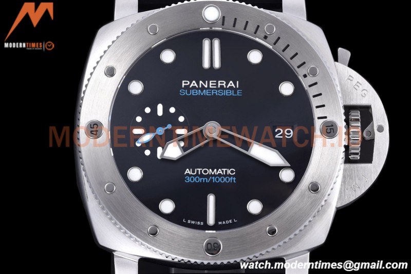Panerai - PAM1229 Submersible Quaranta 44mm SS/RU Blk TTF P9010