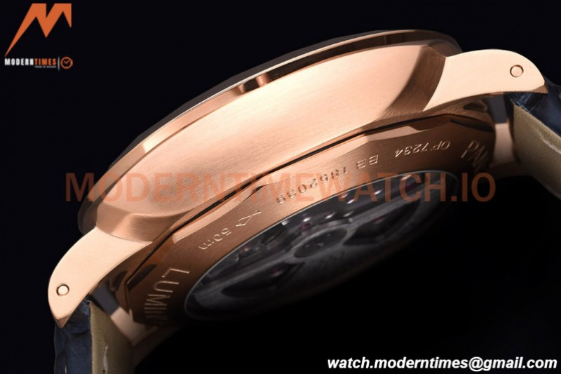 Panerai - PAM1112 Luminor Marina Goldtech 44mm RG/LE Blue TTF P9010