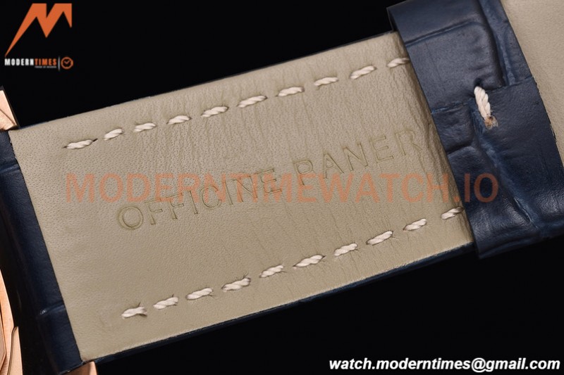 Panerai - PAM1112 Luminor Marina Goldtech 44mm RG/LE Blue TTF P9010