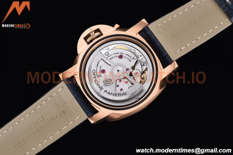 Panerai - PAM1112 Luminor Marina Goldtech 44mm RG/LE Blue TTF P9010