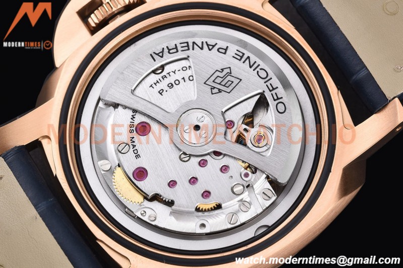 Panerai - PAM1112 Luminor Marina Goldtech 44mm RG/LE Blue TTF P9010