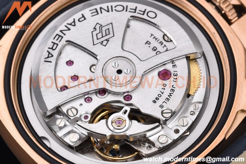 Panerai - PAM1112 Luminor Marina Goldtech 44mm RG/LE Blue TTF P9010