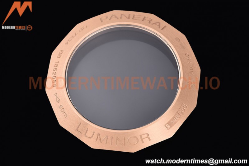 Panerai - PAM1112 Luminor Marina Goldtech 44mm RG/LE Blue TTF P9010