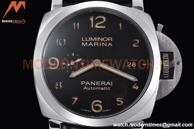 Panerai - PAM910 Luminor Marina "FU" 44mm SS/LE Black TTF P9010