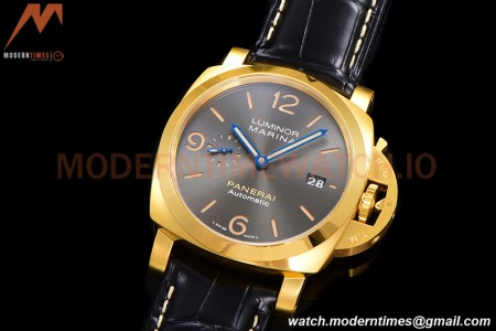 Panerai - PAM1115 Luminor Marina Automatic 44mm YG/LE Grey VSF P9010