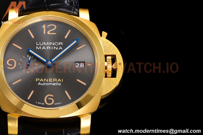 Panerai - PAM1115 Luminor Marina Automatic 44mm YG/LE Grey VSF P9010