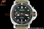 Panerai - PAM1287 Submersible QuarantaQuattro Automatic 44mm SS/NY Green SBF P900