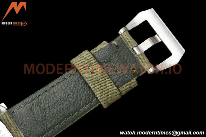Panerai - PAM1287 Submersible QuarantaQuattro Automatic 44mm SS/NY Green SBF P900