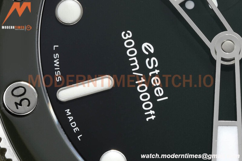 Panerai - PAM1287 Submersible QuarantaQuattro Automatic 44mm SS/NY Green SBF P900