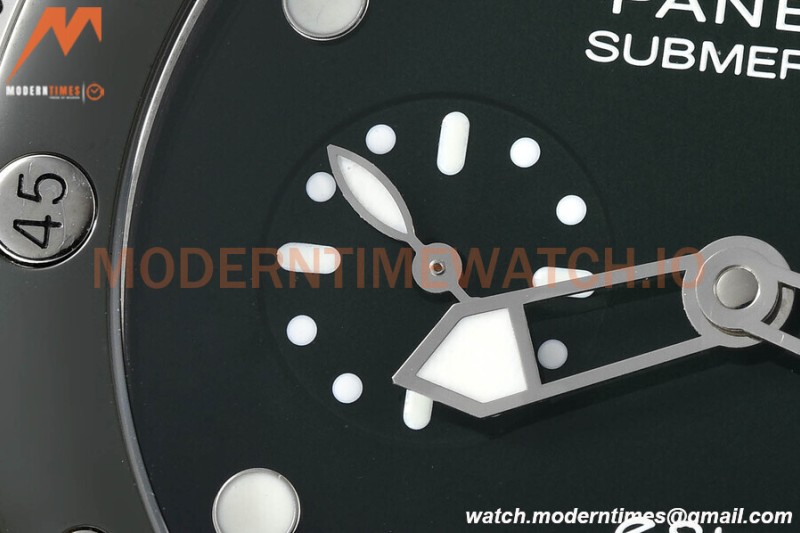 Panerai - PAM1287 Submersible QuarantaQuattro Automatic 44mm SS/NY Green SBF P900