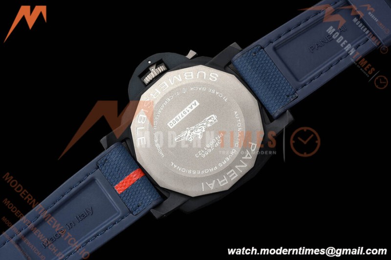 Panerai - PAM1466 Submersible QuarantaQuattro Luna Rossa 44mm CER/RU Blue VSF P900