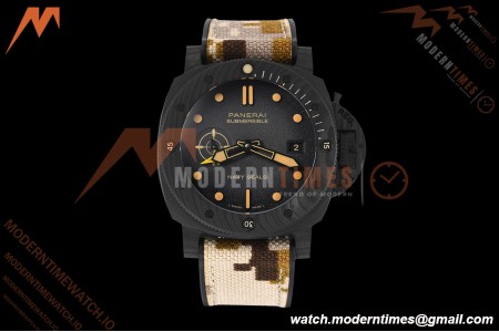 Panerai - PAM1513 Submersible QuarantaQuattro GMT Navy SEALs 44mm CAB/RU G-Black VSF P900