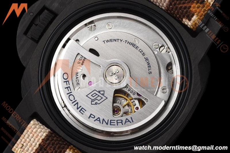 Panerai - PAM1513 Submersible QuarantaQuattro GMT Navy SEALs 44mm CAB/RU G-Black VSF P900
