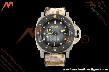 Panerai - PAM1669 Submersible Navy SEALs Titanio 47mm TI/CAR/RU G-Black VSF P900