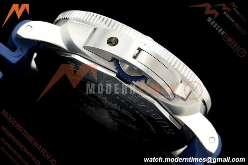 Panerai - PAM1676 Submersible QuarantaQuattro Mike Horn 44mm SS/RU Blue VSF P900