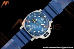Panerai - PAM1676 Submersible QuarantaQuattro Mike Horn 44mm SS/RU Blue VSF P900