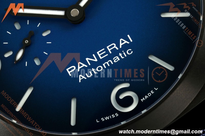 Panerai - PAM2319 Luminor Marina Milan Edition 44mm DLC/NY Blue VSF P9010