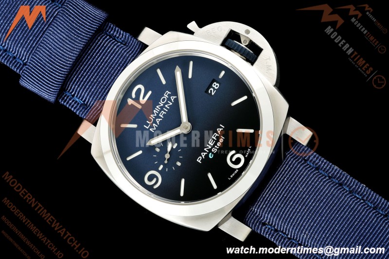 Panerai - PAM1157 Luminor Marina ESteel Automatic 44mm SS/NY Blue Dial VSF P9010