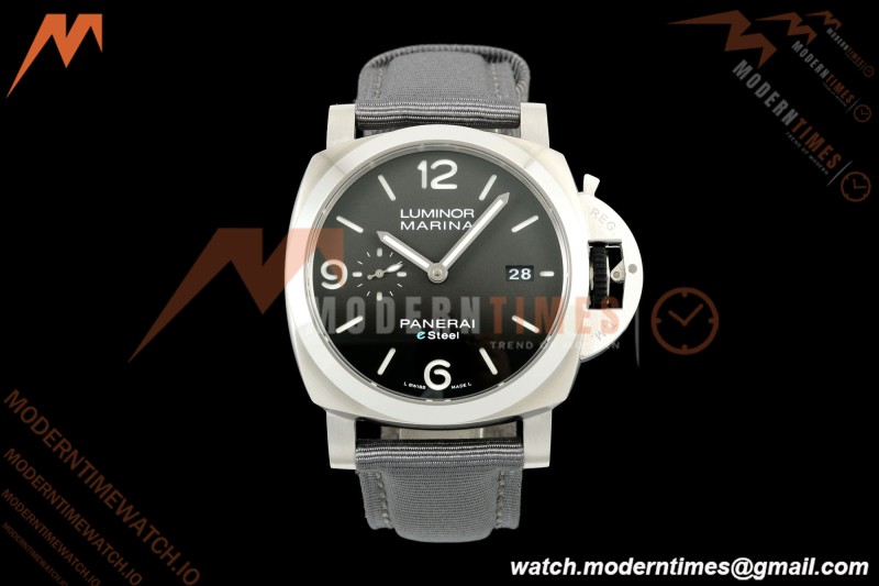 Panerai - PAM1358 Luminor Marina 1950 ESteel Grigio Roccia 44mm SS/NY Black Dial VSF P9010