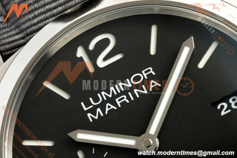 Panerai - PAM1358 Luminor Marina 1950 ESteel Grigio Roccia 44mm SS/NY Black Dial VSF P9010