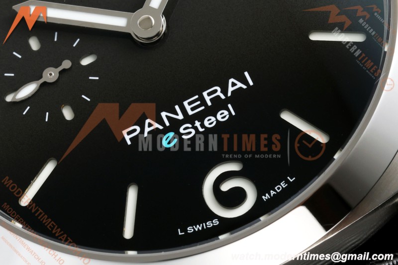 Panerai - PAM1358 Luminor Marina 1950 ESteel Grigio Roccia 44mm SS/NY Black Dial VSF P9010