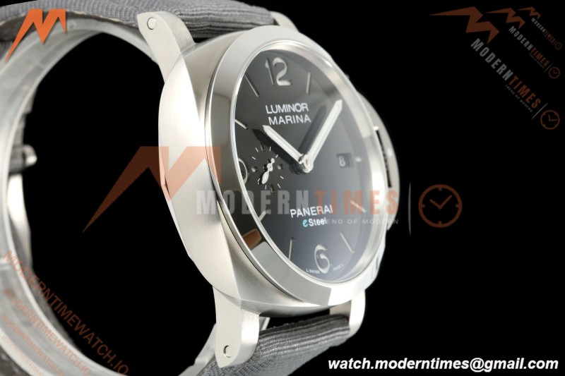 Panerai - PAM1358 Luminor Marina 1950 ESteel Grigio Roccia 44mm SS/NY Black Dial VSF P9010