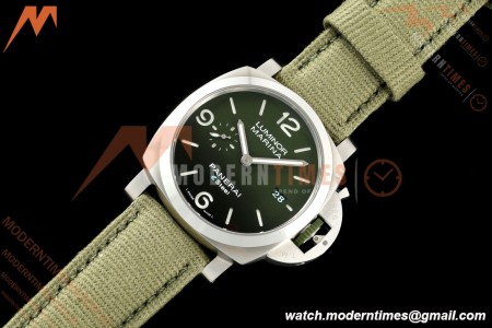 Panerai - PAM1356 Luminor Marina Automatic ESteel Verde Smeraldo 44mm SS/NY Green Dial VSF P9010