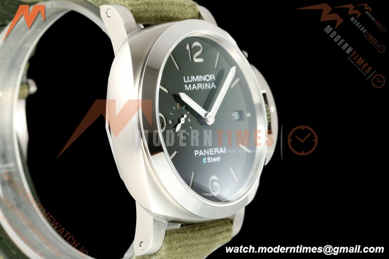Panerai - PAM1356 Luminor Marina Automatic ESteel Verde Smeraldo 44mm SS/NY Green Dial VSF P9010