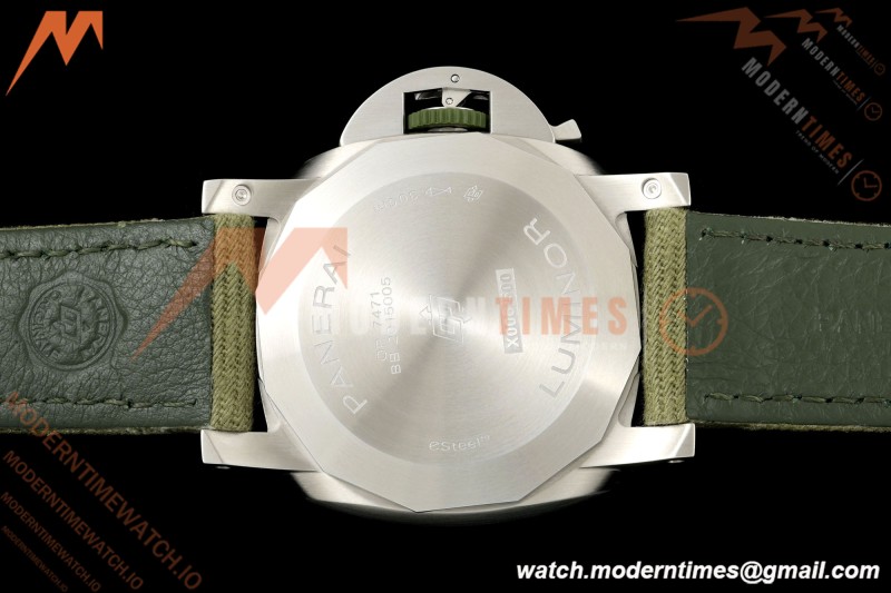 Panerai - PAM1356 Luminor Marina Automatic ESteel Verde Smeraldo 44mm SS/NY Green Dial VSF P9010