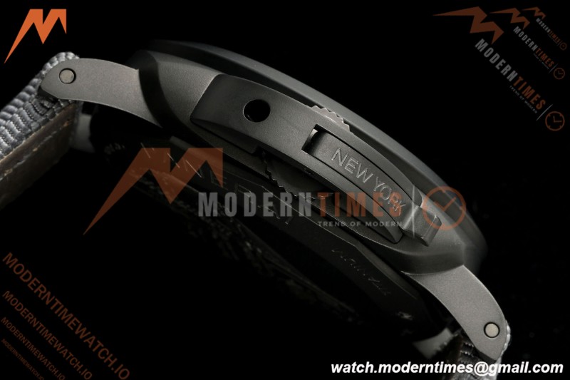 Panerai - PAM1467 Luminor Marina 1950 BiTempo Titanium DLC 44mm TI/NY Black Dial VSF P9010 | 파네라이 - PAM1467 Luminor Marina 1950 BiTempo 티타늄 DLC 44mm TI/NY 블랙 다이얼 VSF P9010
