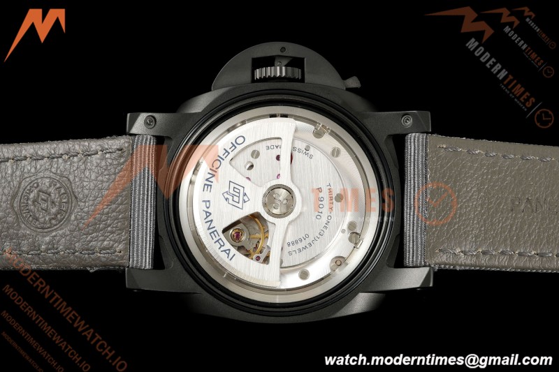 Panerai - PAM1467 Luminor Marina 1950 BiTempo Titanium DLC 44mm TI/NY Black Dial VSF P9010 | 파네라이 - PAM1467 Luminor Marina 1950 BiTempo 티타늄 DLC 44mm TI/NY 블랙 다이얼 VSF P9010