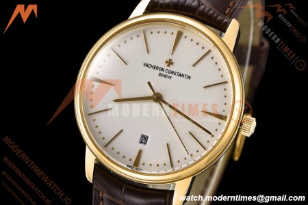 Vacheron Constantin - Patrimony 85180 YG/Brn/LE White GDF MY8215