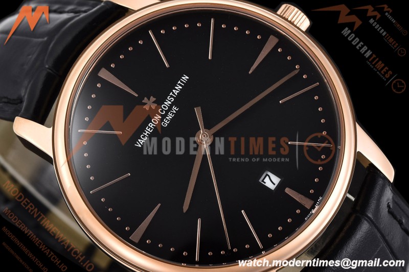 Vacheron Constantin - Patrimony 85180 RG/BLK/LE Black GDF MY8215