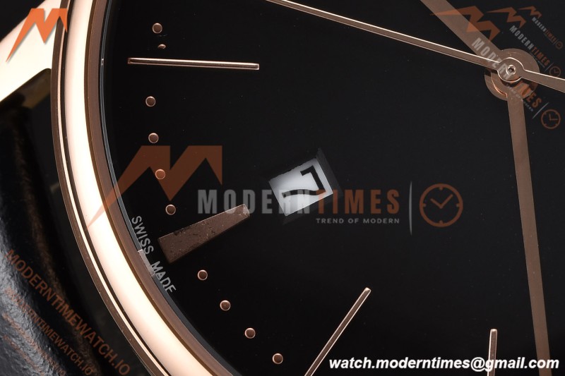 Vacheron Constantin - Patrimony 85180 RG/BLK/LE Black GDF MY8215