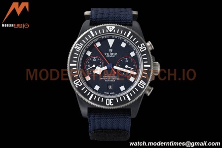Tudor - Pelagos FXD Chrono 25807KN 43mm Alinghi Red Bull TI/NY Blue M+F A7750