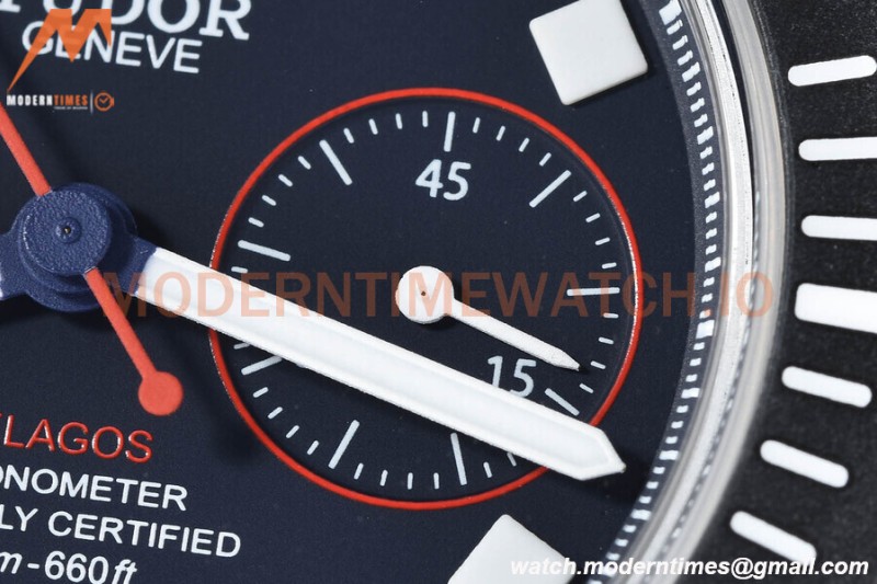 Tudor - Pelagos FXD Chrono 25807KN 43mm Alinghi Red Bull TI/NY Blue M+F A7750