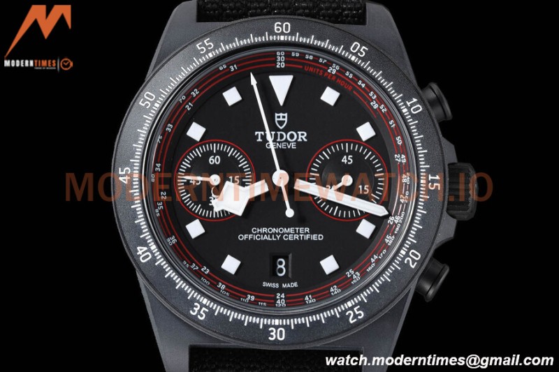 Tudor - Pelagos FXD Chrono 25827KN 43mm Cycling Edition TI/NY Black M+F A7750