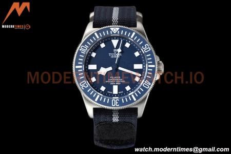 Tudor - Pelagos FXD 25707B 42mm Automatic TI/NY Blue M+F 8N24