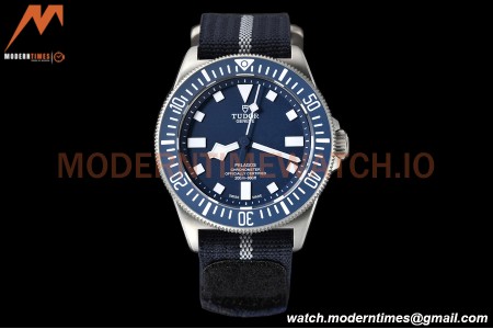 Tudor - Pelagos FXD 25707B 42mm Automatic TI/NY Blue M+F 8N24