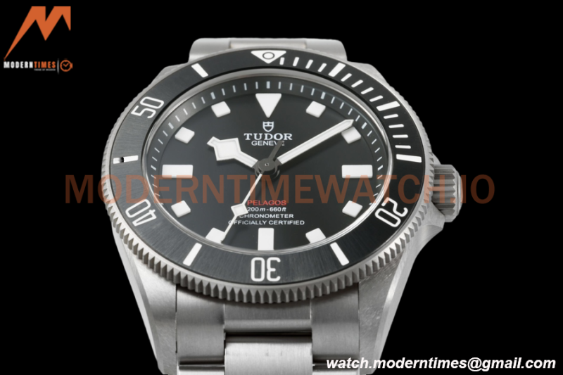 Tudor - Pelagos M25407N 39mm Automatic TI/TI Black ZF A2824