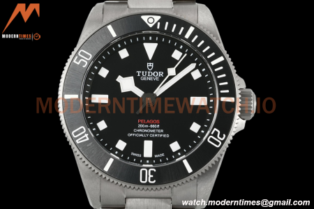 Tudor - Pelagos M25407N 39mm Automatic TI/TI Black ZF A2824