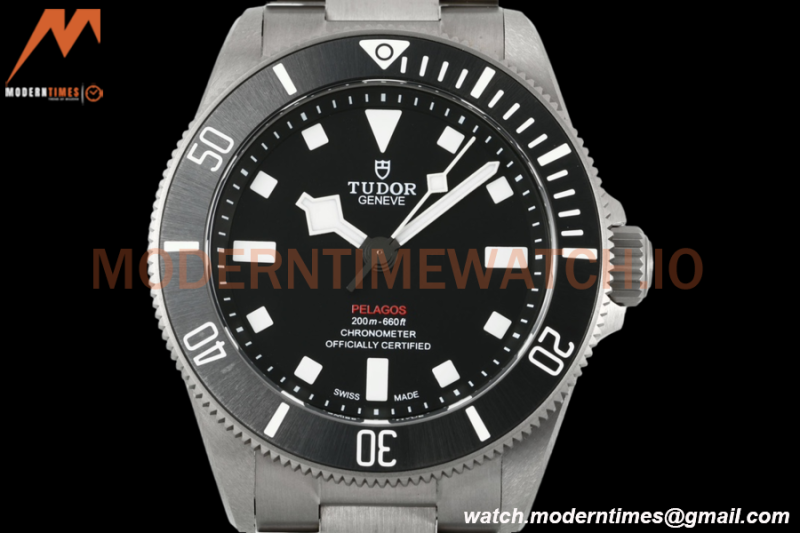 Tudor - Pelagos M25407N 39mm Automatic TI/TI Black ZF A2824