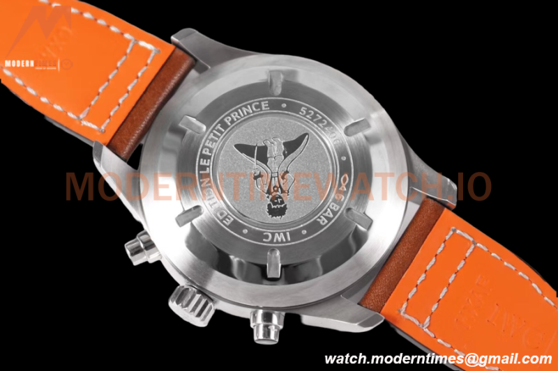 IWC - Pilots Chrono "Le Petit Prince" IW377714 SS/LE Blue/Num ZF V2 A7750