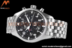 IWC - Pilots Chrono IW377710 SS/SS Blk/Num ZF V2 A7750