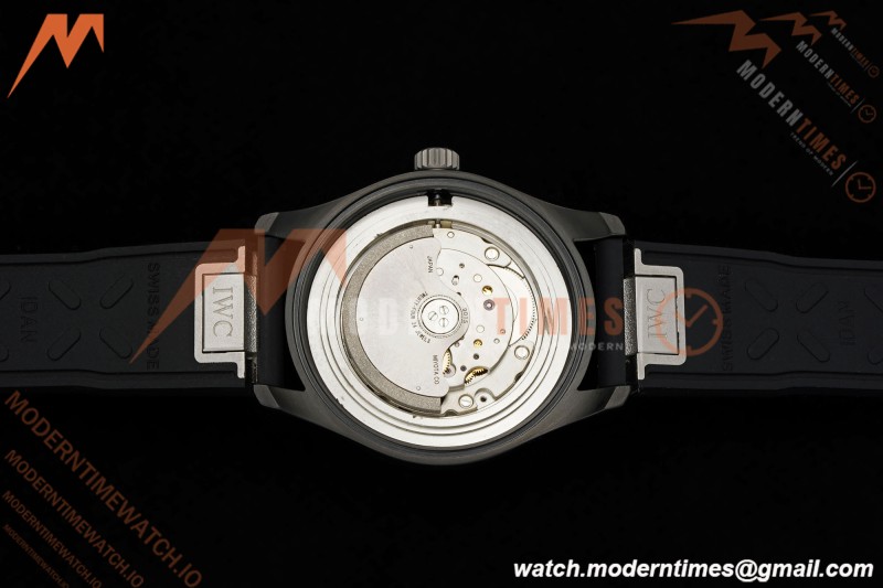 IWC - Pilots 41mm Automatic IW326905 Black Aces PVD/RU Full Lumed White Dial BLSF MY9015