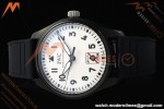 IWC - Pilots 41mm Automatic IW326905 Black Aces PVD/RU Full Lumed White Dial BLSF MY9015