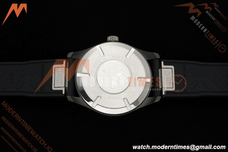 IWC - Pilots 41mm Automatic IW326905 Black Aces PVD/RU Full Lumed White Dial BLSF MY9015